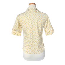 Load image into Gallery viewer, Hudson&#39;s Bay Yellow Floral Collared Blouse | Small-Medium
