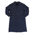 Vintage 80s-90s Men's Navy London Fog Double Breasted Trench Coat | Extra-Large (42 Tall)