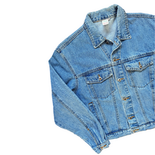 Load image into Gallery viewer, Jacob and Lazer Oversized Fit Denim Jacket | Small-Medium
