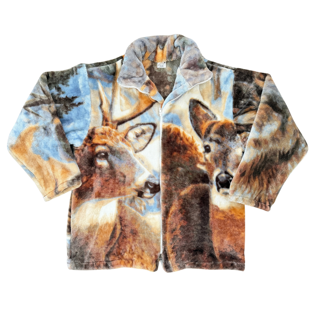 Into the Woods Recycled Blanket Coat | Extra-Large / 2X