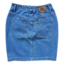 Load image into Gallery viewer, Lizwear by Liz Claiborne Denim Mini Skirt | Extra-Small / Small
