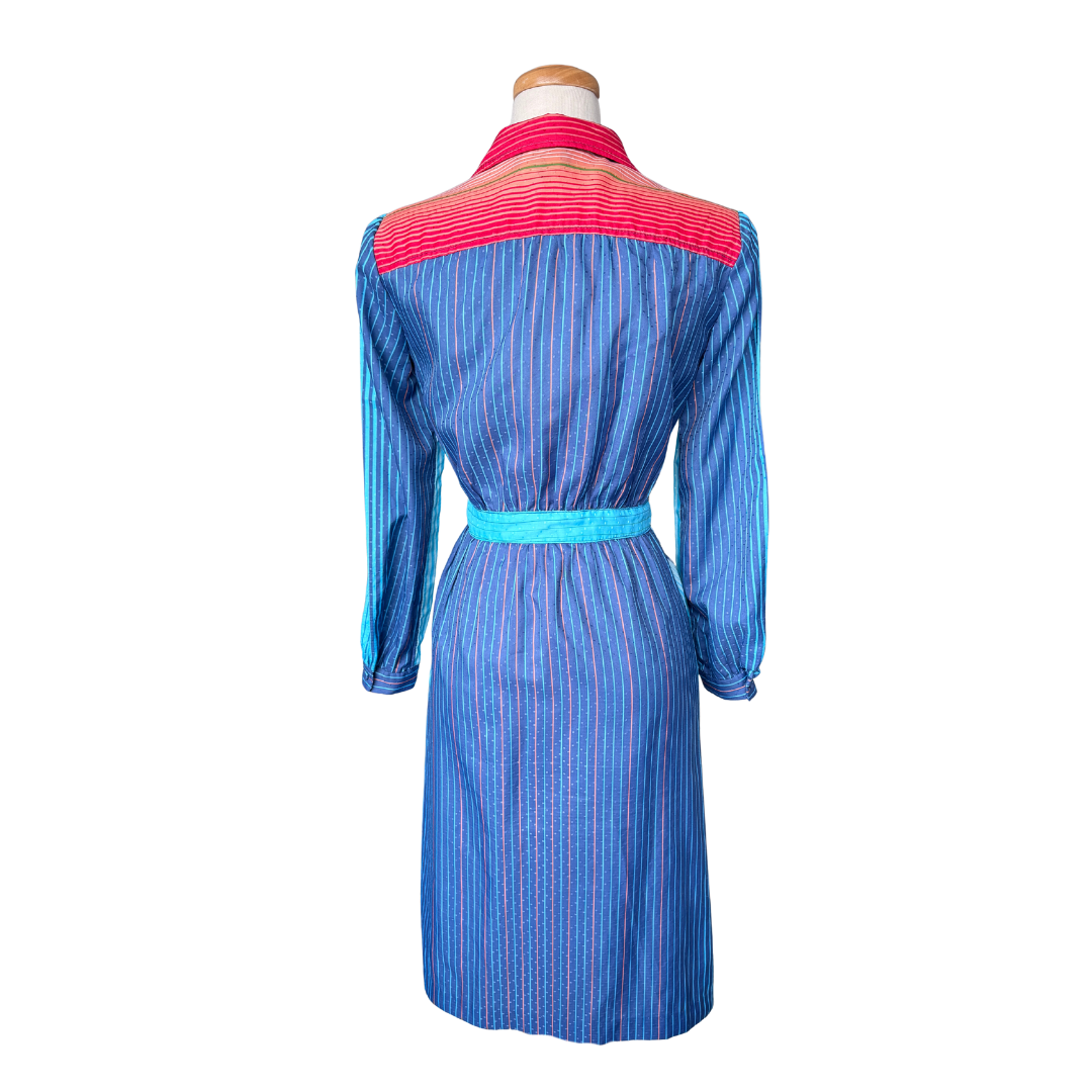 Sue Brett Multicolored Sheath Dress | Medium