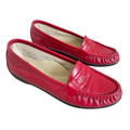 Vintage 90s SAS Genuine Comfort Red Leather Loafers | 6
