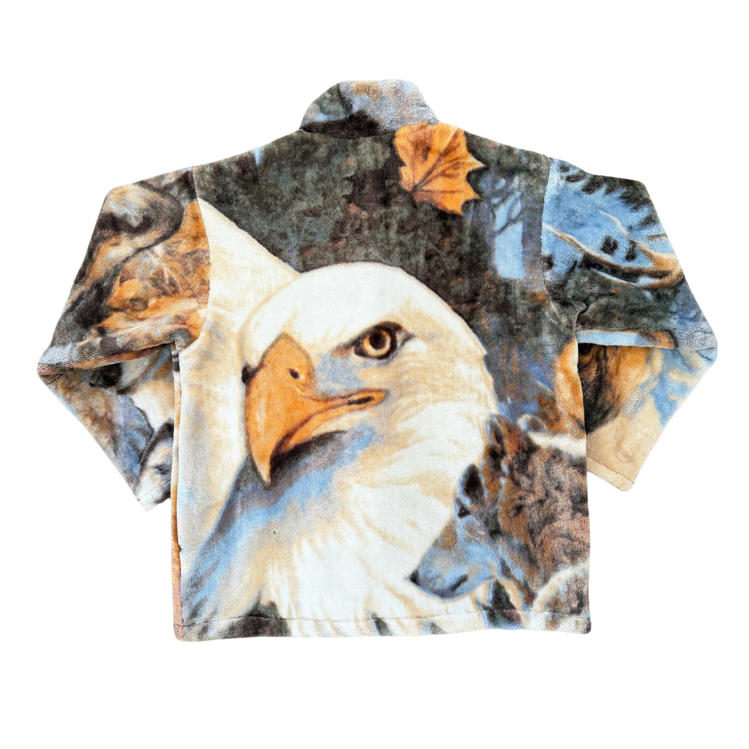 Into the Woods Recycled Blanket Coat | Extra-Large / 2X