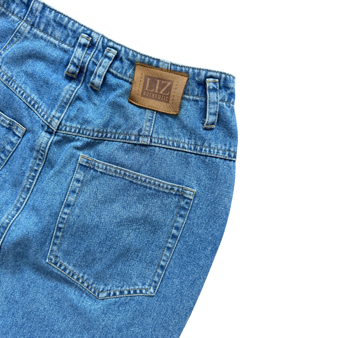 Lizwear by Liz Claiborne Denim Mini Skirt | Extra-Small / Small