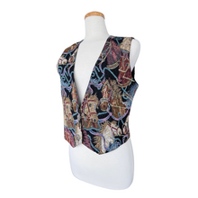 Load image into Gallery viewer, Deborah Murray Horse Graphic Textile Vest | Medium
