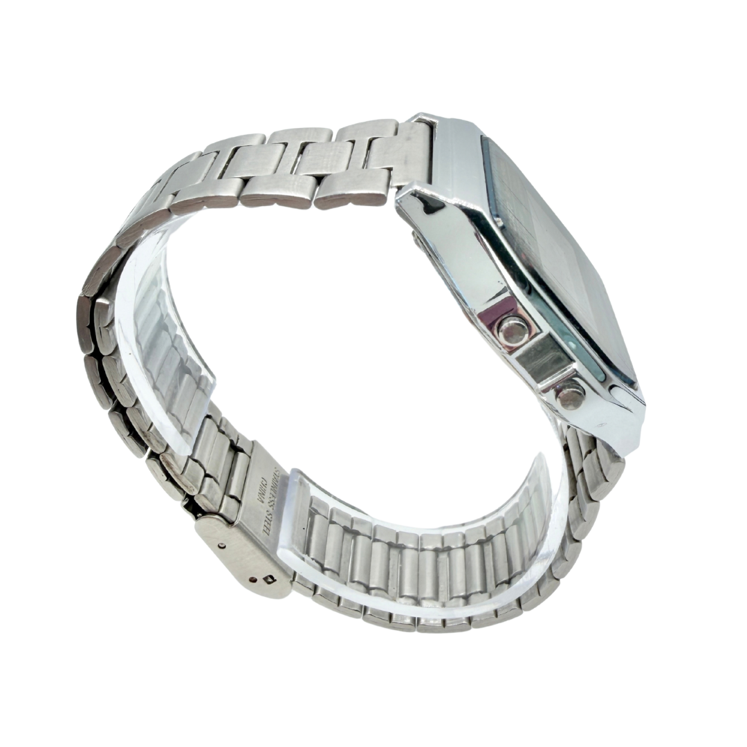 Casio Vintage A158W Classic Silver Digital Watch