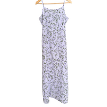 Load image into Gallery viewer, Purple Ditzy Floral Spaghetti Strap Maxi Dress | Small / Medium
