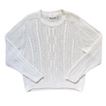 Vintage 1980s-1990s American Weekend Cable Knit Sweater | Large / Extra-Large