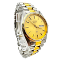 Vintage 80s Men’s Seiko SQ Two-Tone Watch