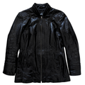 Vintage 1980s-1990s Boutique of Leathers Mid Length Jacket - Medium
