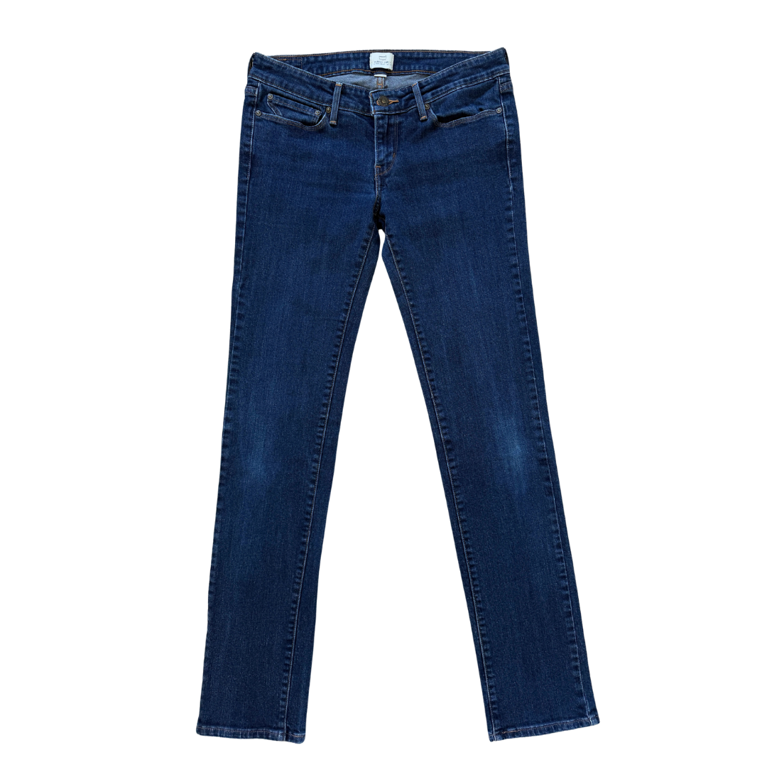 Vintage Y2K Levi's Slight Curve Straight Leg Dark Wash Jeans | 6/28