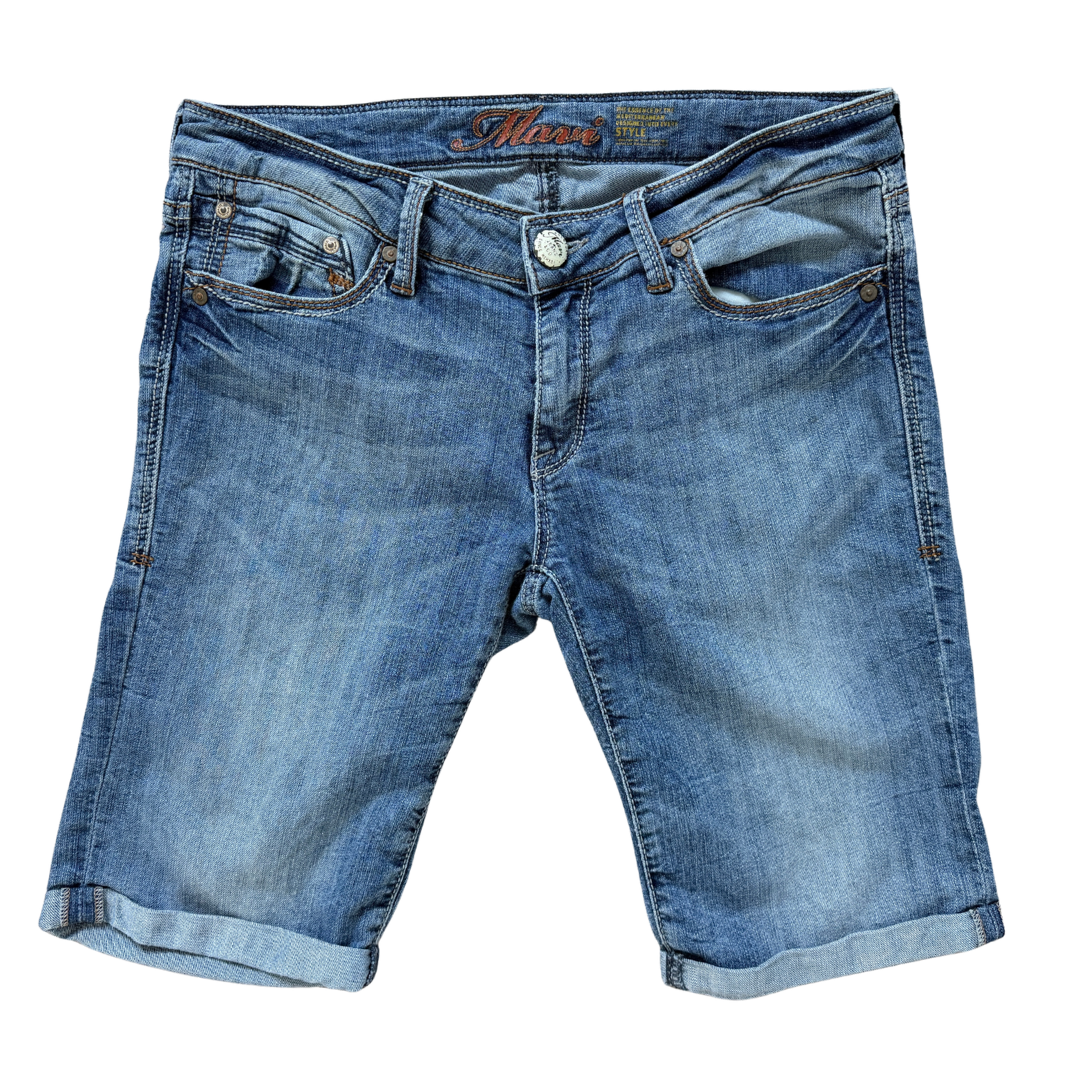 Vintage Y2K Mavi Jessica Low Rise Bermuda Shorts | 28