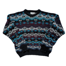 Load image into Gallery viewer, Vintage 1980s-1990s Celebrity Club Men&#39;s Geometric Knit Sweater | Extra-Large
