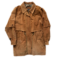 Vintage 1970s-1980s Cosa Nova Rust Suede Coat | Medium