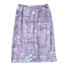 Load image into Gallery viewer, Vintage 1990s TanJay Purple Floral Maxi Skirt | Large
