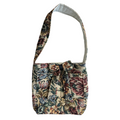 Recycled Floral Textile Bow Purse