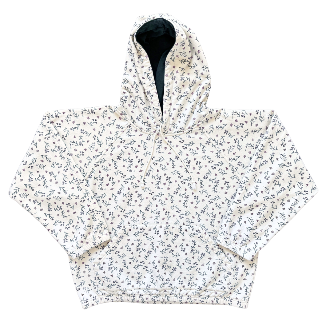 Vintage 1990s Northern Reflections Floral Hooded Sweatshirt - Large / Extra-Large