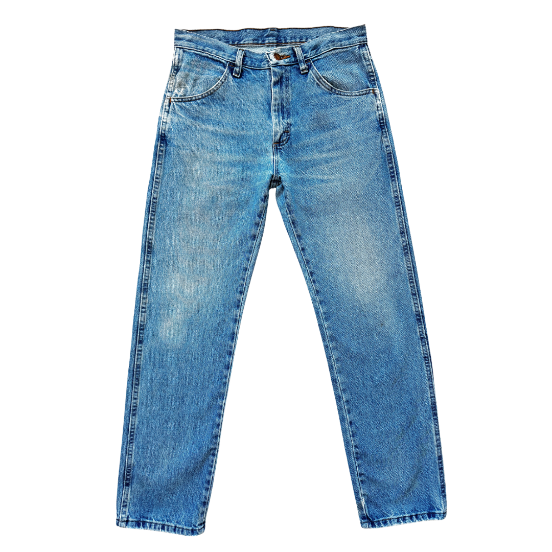 Vintage 80s Rustler Straight Leg Medium Wash Jeans | 30
