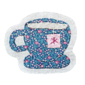 Floral Teacup Patch - Mike's Patchwork