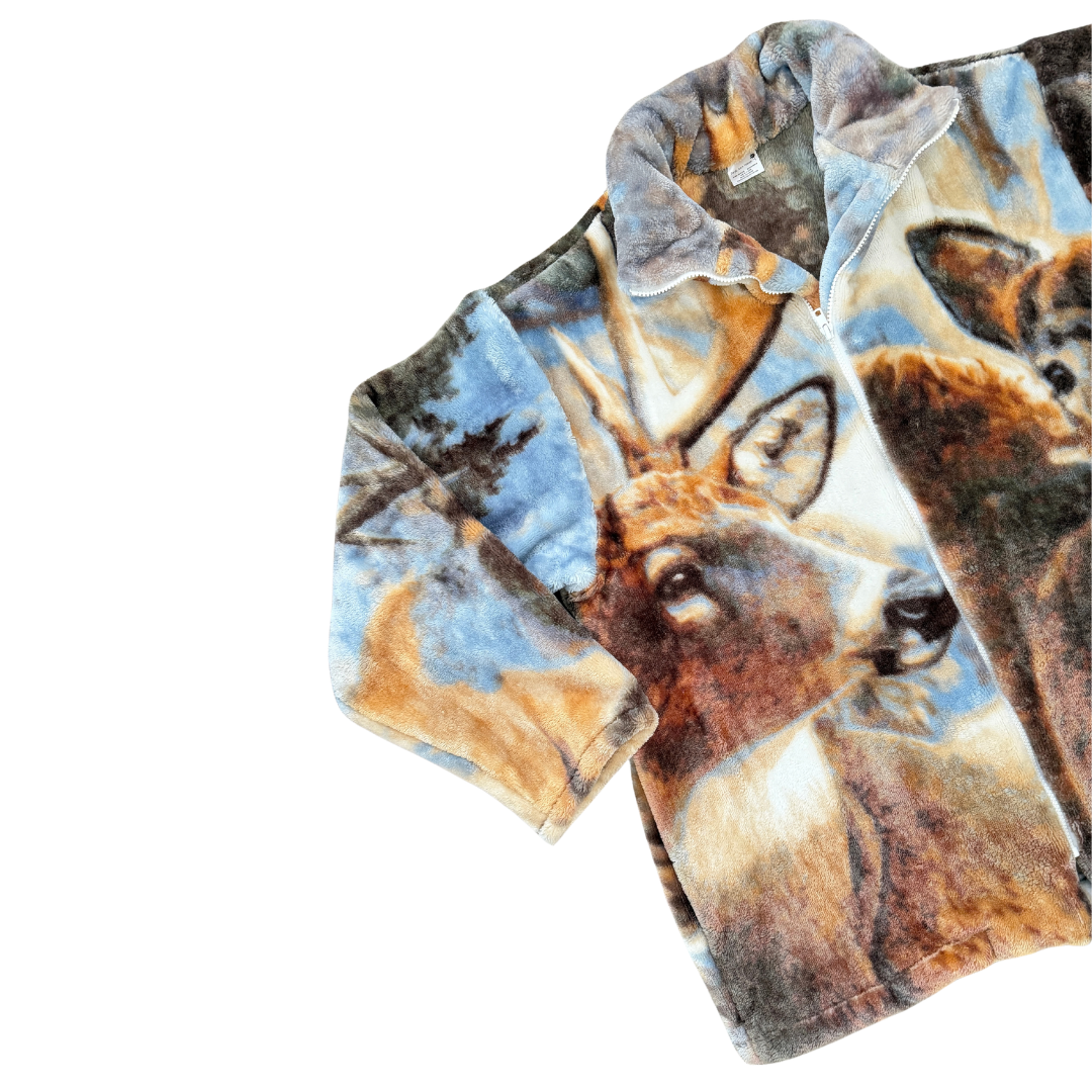 Into the Woods Recycled Blanket Coat | Extra-Large / 2X