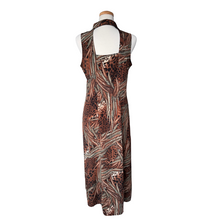 Load image into Gallery viewer, EastWest Fashions Leopard and Leaves Maxi Dress | Medium
