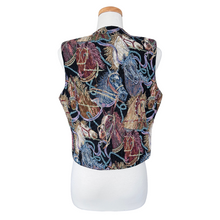 Load image into Gallery viewer, Deborah Murray Horse Graphic Textile Vest | Medium
