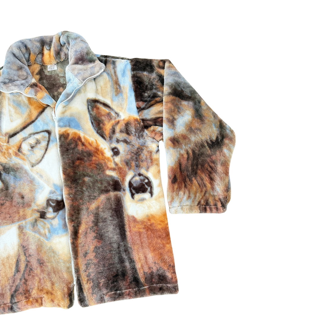 Into the Woods Recycled Blanket Coat | Extra-Large / 2X