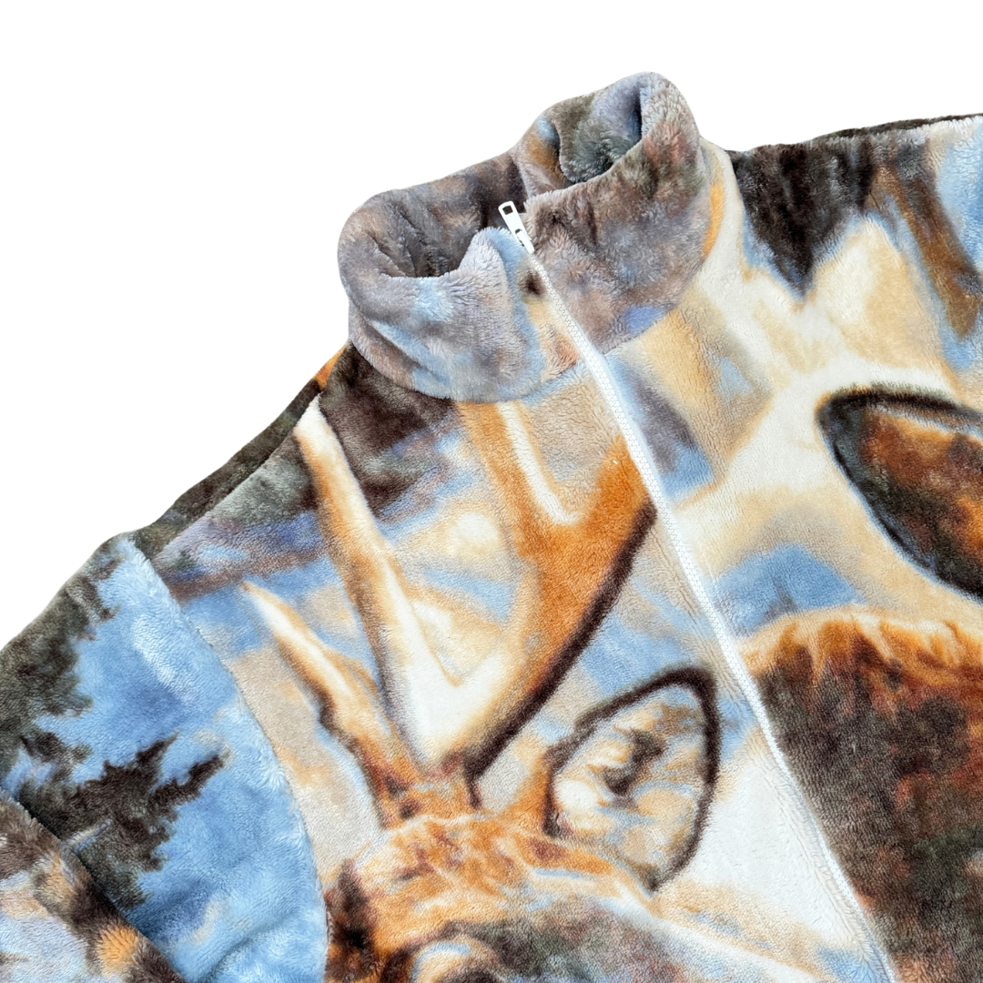 Into the Woods Recycled Blanket Coat | Extra-Large / 2X