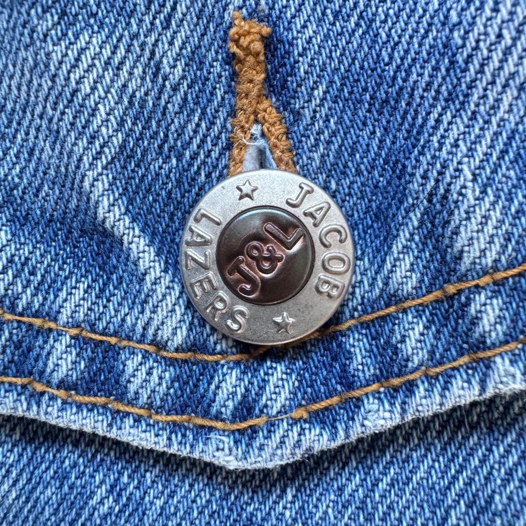 Jacob and Lazer Oversized Fit Denim Jacket | Small-Medium