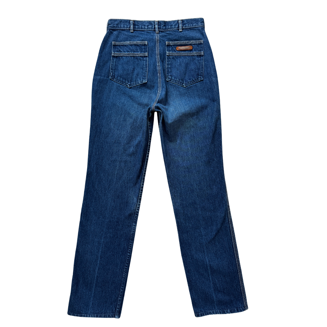 Leo Chavalier Dark Wash Straight Leg Jeans | 26