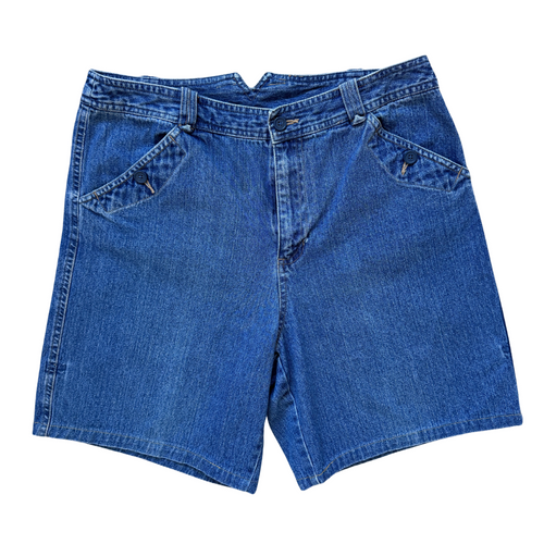 Vintage 1990s White Stag Denim Shorts | Large (32)