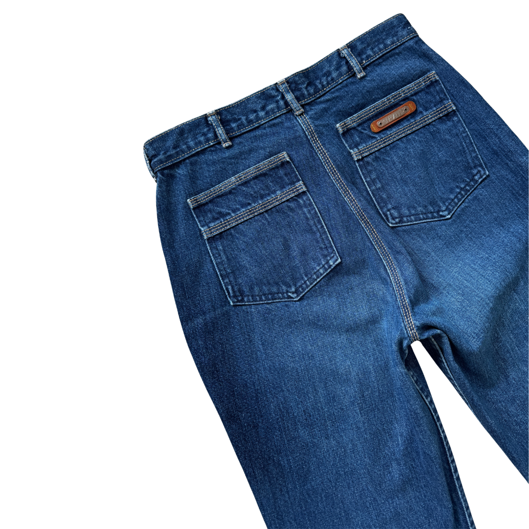 Leo Chavalier Dark Wash Straight Leg Jeans | 26