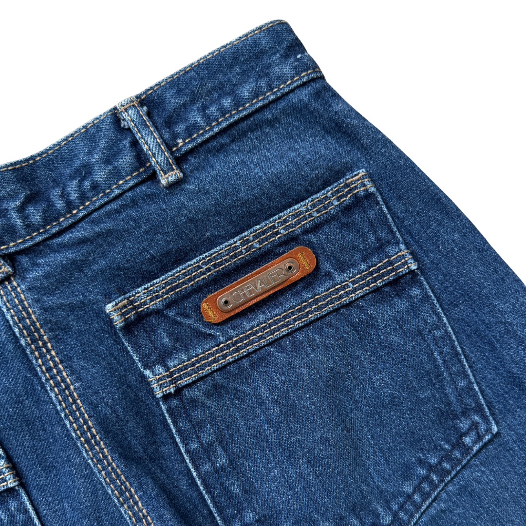 Leo Chavalier Dark Wash Straight Leg Jeans | 26