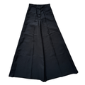 Vintage 70s-80s Black Wide Leg Pallazo Pants | Extra-Small / Small