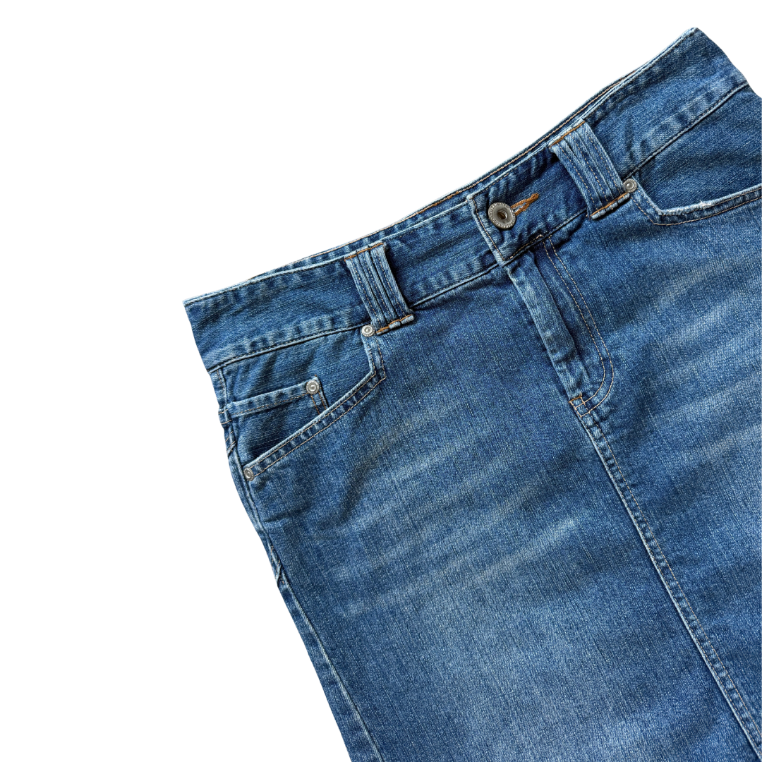 American Eagle Multi-Seam Denim Mini Skirt | 6 (Medium)