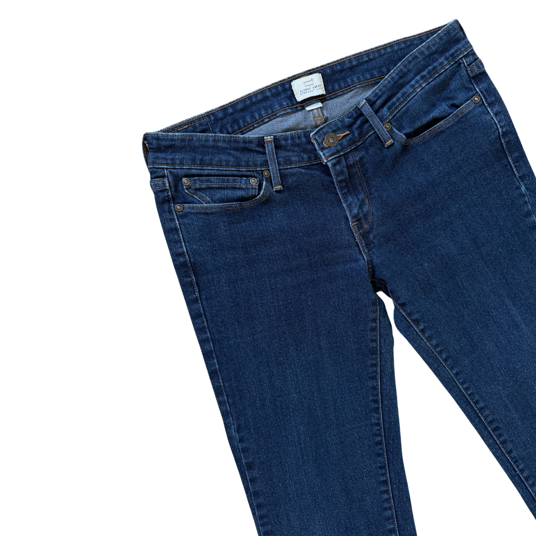 Levi's Slight Curve Straight Leg Dark Wash Jeans | 6/28