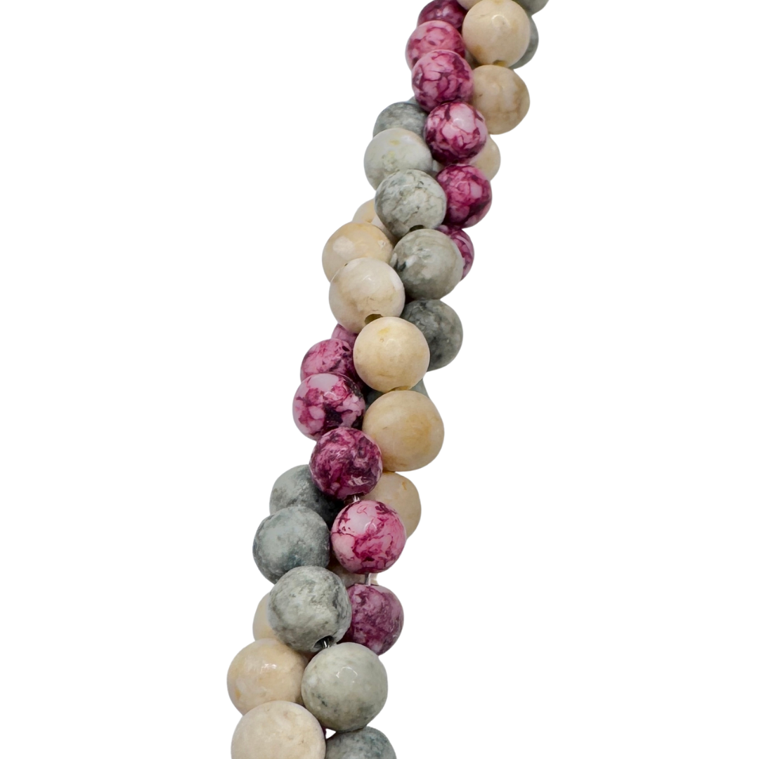 Multicoloured Multistrand Necklace