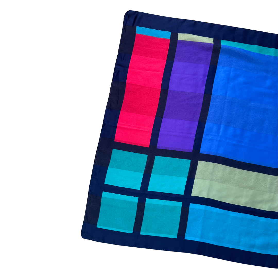 Monique Martin Colour Block Square Scarf