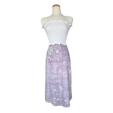 Load image into Gallery viewer, TanJay Purple Floral Maxi Skirt | Large
