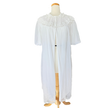 Load image into Gallery viewer, French Maid Robe with Floral Lace Trim | Medium-Large
