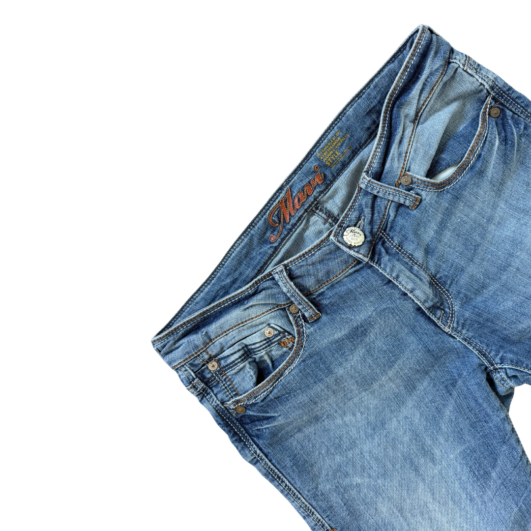 Mavi Jessica Low Rise Bermuda Shorts | 28