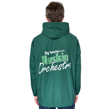 Load image into Gallery viewer, Men&#39;s Huskies &quot;Big Tommy and the Huskie Orchestra&quot; Hunter Green Wind Jacket | Medium
