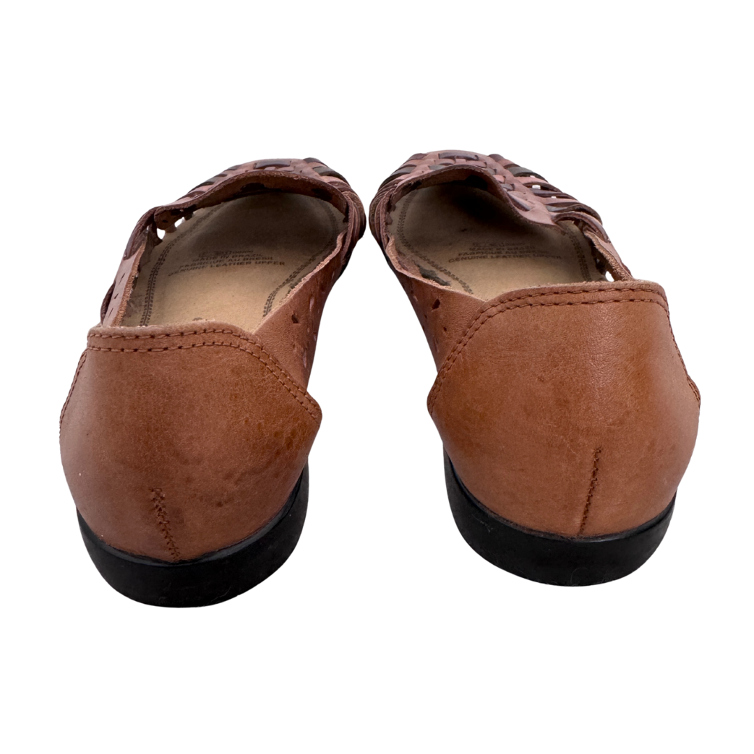 Premium Collection Brown, Purple and Green Huarache Shoes | 7