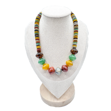 Load image into Gallery viewer, Upcycled Chunky Multi-Tonal Beaded Necklace
