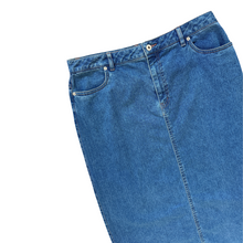 Load image into Gallery viewer, Northern Reflections Simple Denim Maxi Skirt | Large
