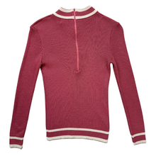 Load image into Gallery viewer, Alrich Dark Peach Ribbed Turtleneck Sweater | Extra-Small
