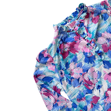 Load image into Gallery viewer, D&#39;Allaird&#39;s Floral Ruffle Collar Blouse | Medium
