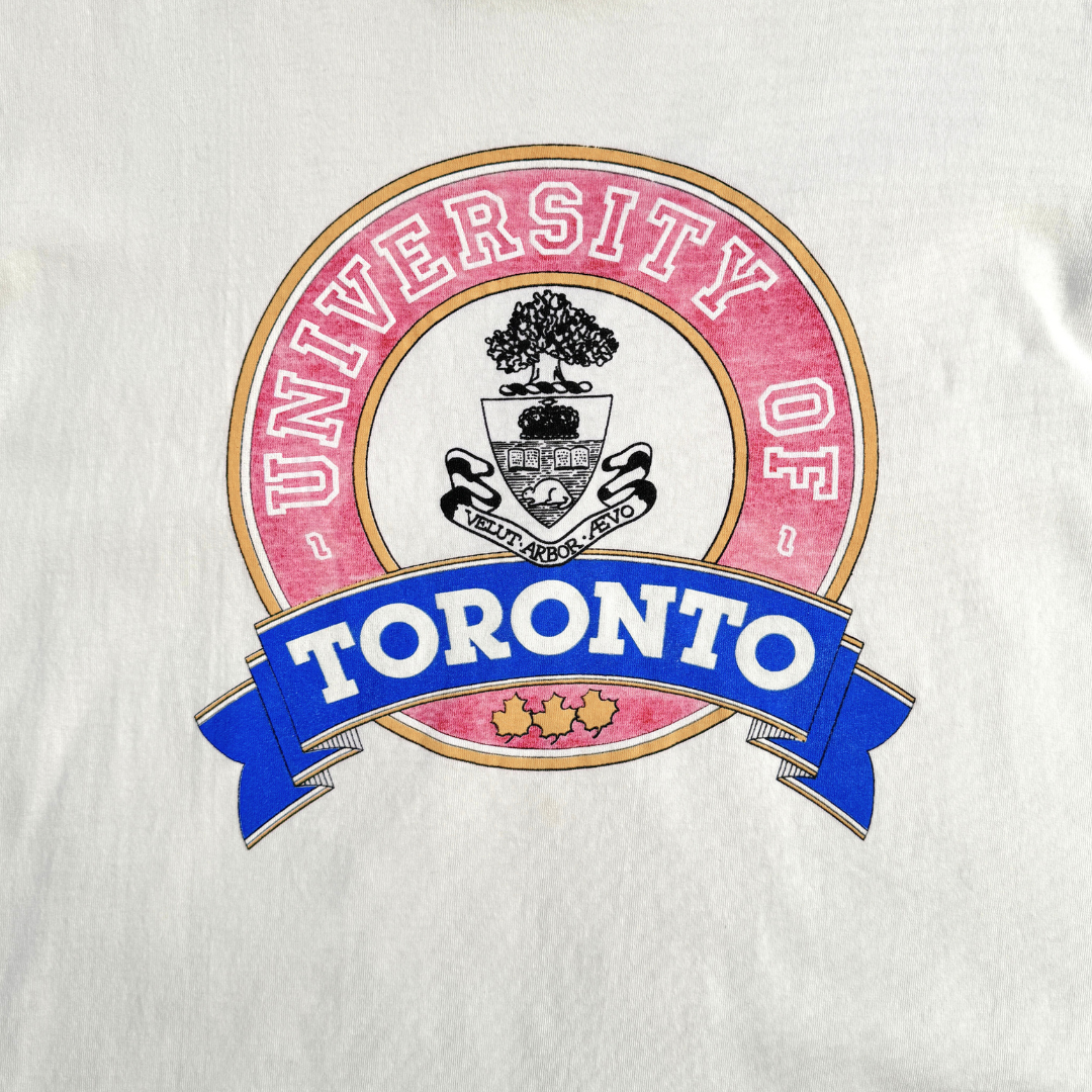 University of Toronto Graphic T-Shirt | Medium - Large