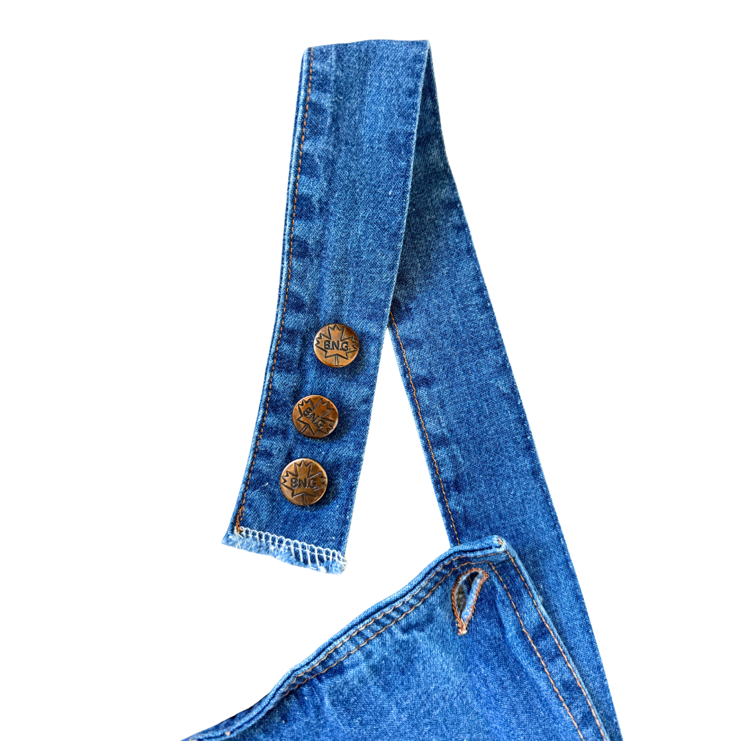 Brand New Generation Medium Wash Denim Overalls / Dungarees | Extra-Small / Small